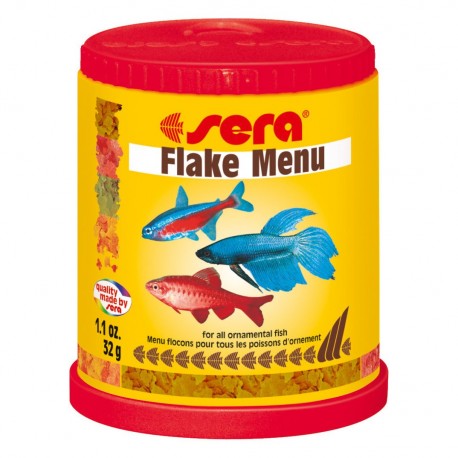 Sera Flake Menu fôr