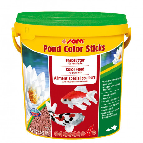 Sera pond color sticks