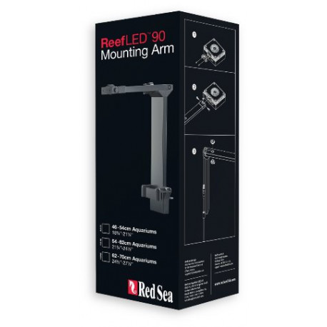 Reef LED mounting arms